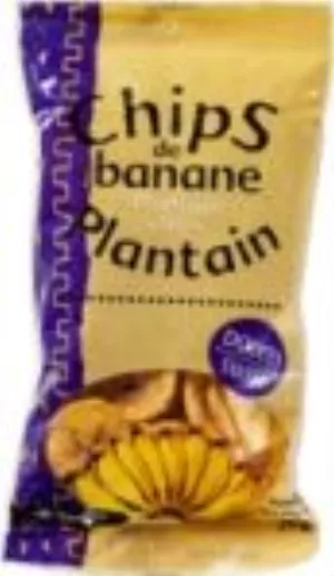 Chips De Banane Plantain Douces (24 X 70 G) - RACINES