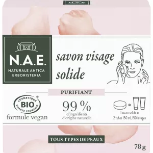 Feste Bio-Gesichtsseife für alle Hauttypen, 78 g - N.A.E
