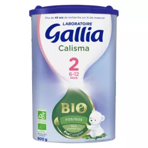 Leite em Pó Orgânico Calisma 2ª Idade 800g - GALLIA
