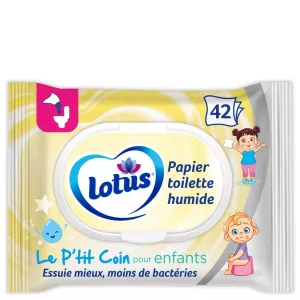 Papel higiénico mojado para niños x42 - LOTUS