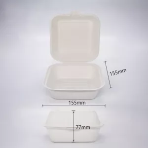 Boîte à hamburgers de 6"