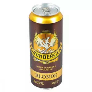 Bière rouge GRIMBERGEN la canette de 50cL