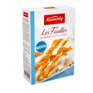 Kambly Ficelles ChÃvre Poivre 100gr Cx12