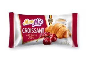 Croissant mit Kirschfüllung 45g - MONMIO