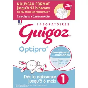 Pulver Milk 1. Alter 2x600g - GUIGOZ