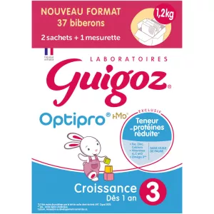 Latte di crescita in polvere 2x600g - GUIGOZ
