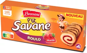Ptit Savane Roulo Fraise 150g - BROSSARD