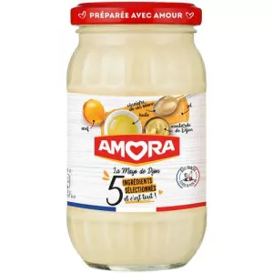 Maionese di Digione 5 ingredienti, 235g - AMORA