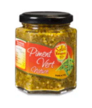 Pâte de Piment vert nature SOLEIL REUNION (12 x 90 g)