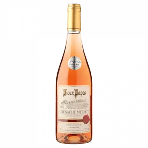 Vin Rosé Merlot Grenache, 75 cl - VIEUX PAPES