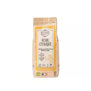 Saco Kraft de Ácido Cítrico 1kg - Les Secrets De Leontine