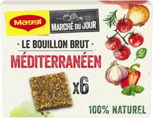Bouillons brut méditerranéen x6 - MAGGI
