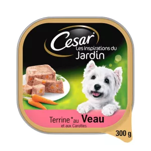Carrot veal dog pâté 300g - CÉSAR