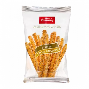 Kambly Flutes 3 Graines 125gr Cx14