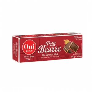 Petit Beurre Dark Chocolate Bar Oui Love It 150gr Cx16