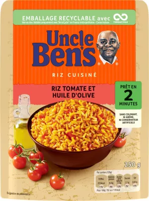 Riz Tomate et Huile d'olive 250g - UNCLE BENS