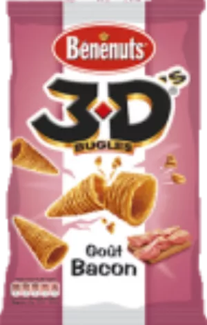 Twinuts goût bacon 140gx2 - BENENUTS
