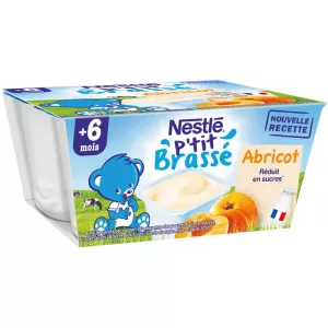 P'tit gebraute Aprikose ab 6 Monaten 4x100 g - NESTLE