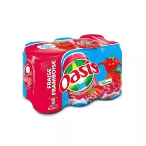 OASIS Strawberry/Raspberry 6x33CL