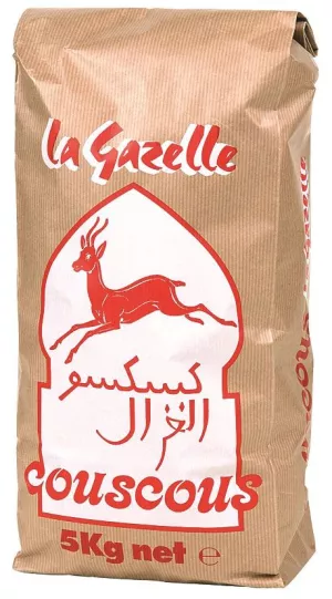 Couscous Fin Sac 5kg - LA GAZELLE