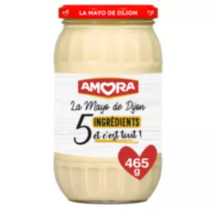 Mayonesa Dijon 5 ingredientes y listo 465g - AMORA