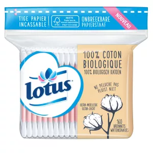 Bio-Wattestäbchen x160 - LOTUS