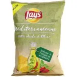 Chips Lays Mediterraneenne Tomate/basilic 120g