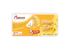 लेमन वेफर्स 5 X 45 ग्राम - BALCONI