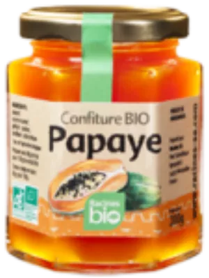 Confiture bio papaye RACINES BIO(12 x 200 g)
