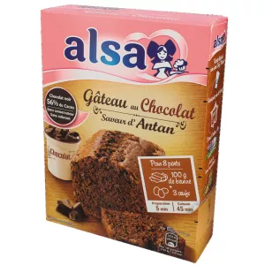 Preparación bizcocho chocolate sabor de antaño 300g - ALSA