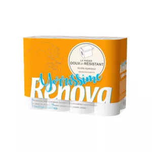 Papier toilette yorrissime x12 - RENOVA