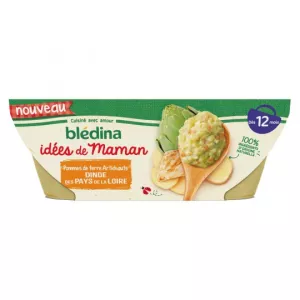 Babygericht ab 12 Monaten Kartoffeln, Artischocken & Truthahn 2x200g - BLÉDINA
