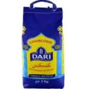 蒸粗麦粉 DARI moyen 1 x 5kg