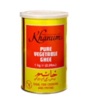Pure vegetable ghee KHANUM(12 x 1 kg)
