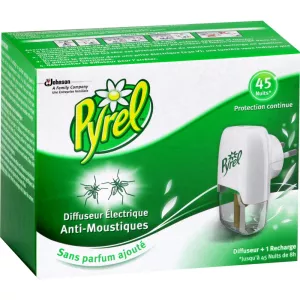 Duftfreier elektrischer Diffusor 45 Nächte - PYREL