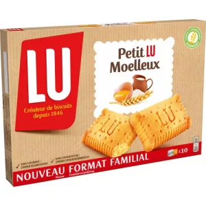 Petits biscuits moelleux saveur citron 280g - LU