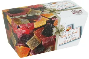 Pâte De Fruits 6 Parfums (fraise. Abricot. Rhubarbe. Cassis. Framboise. Poire) 300g - LUCIEN GEORGELIN