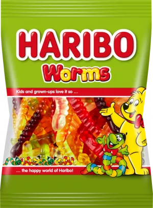 Bonbon Worms 200 G - HARIBO