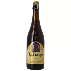 Cerveza cuádruple, 10°, 75cl - LA TRAPPE