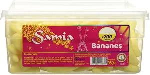 Bonbons bananes halal x200 - SAMIA