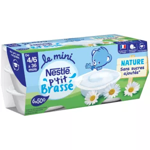 P'tit pur gebraut ohne Zuckerzusatz 6x50g - NESTLE
