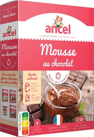 Préparation Mousse au chocolat 190g - ANCEL