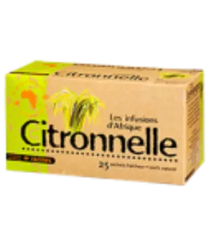 Infusion D'afrique Citronnelle (10 X 25 Sachets) - RACINES