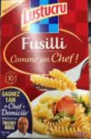 Fusilli Du Chef 500g Lustucru