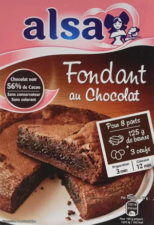 Préparation fondant au chocolat 500g - ALSA