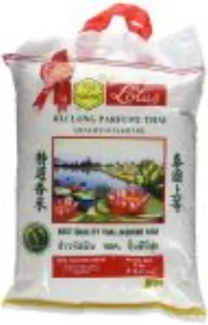 Riz long parfumé Thai Lotus 5x5kg - RIZ DU MONDE