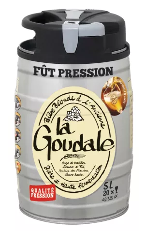 オールドファッション ブロンドビール 5L樽 -  GOUDALE