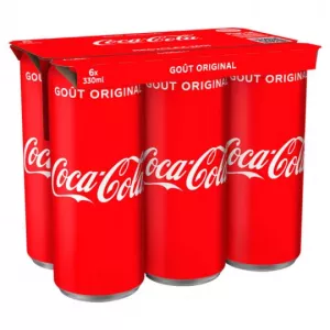 Coca Cola Btes Sleek 6x33cl