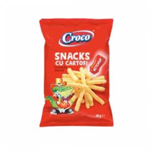 Croco Snacks Potatoes Ketchup 50g 14/1 Srp