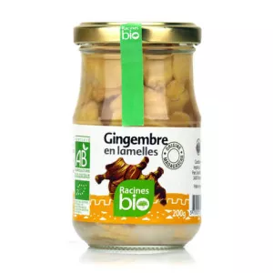 Ginger in strisce (12 x 200 g) - Racines Bio